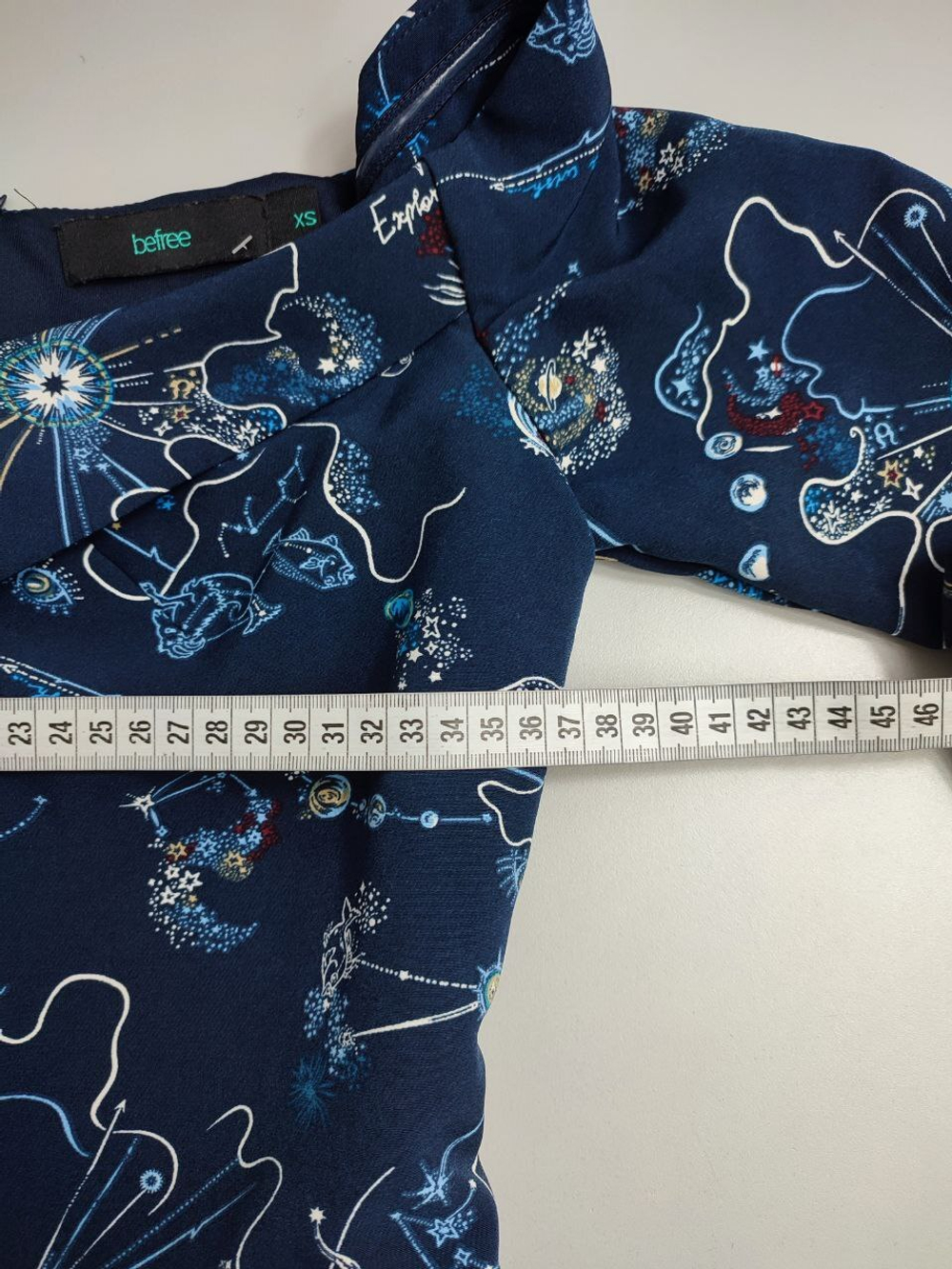 Платье Befree синее красивое 42 размер