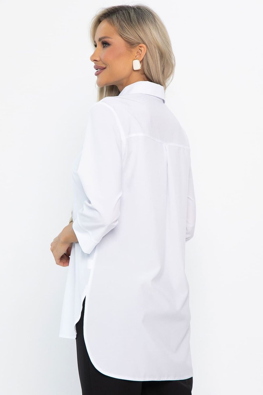Блуза Искра (белая) Б14736-3М LT Collection