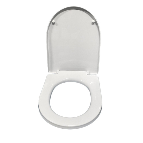 Сиденье для унитаза  белое АНИ ПЛАСТ WS0300 пласт. креп. (Элеганс,Комфорт,Алькор,Бореаль, Универсал)