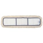 Насадка МОП плоская 60 см для швабры-рамки, карманы, хлопок, VILEDA "ДастМоп", 118102