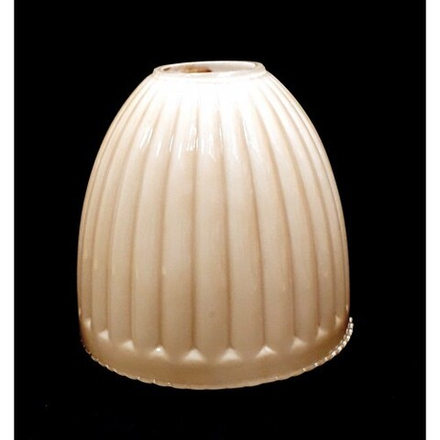 Плафон стеклянный "Бежевый вальс"