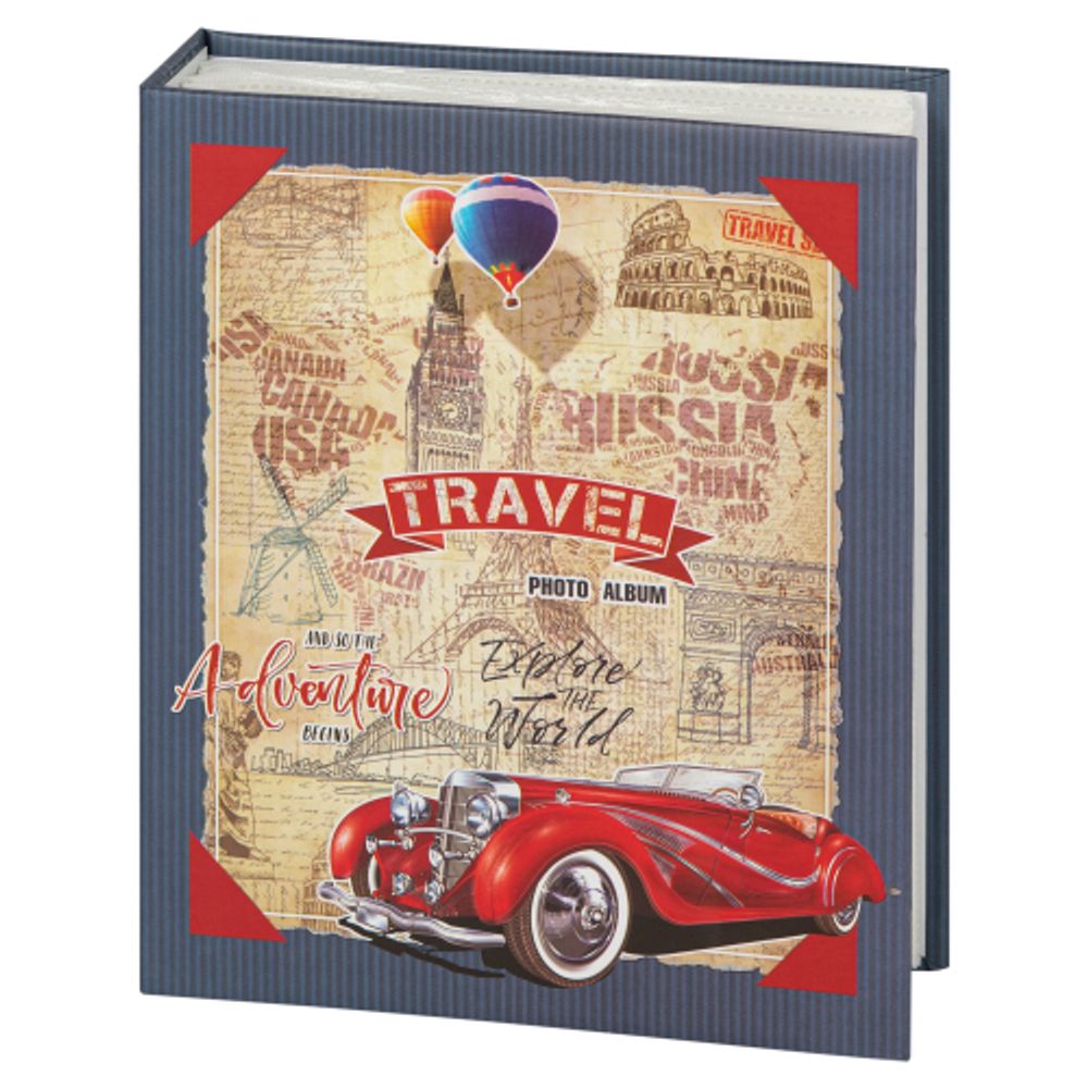 Фотоальбом Image Art IA-200PP серия 393 Путешествие термосварка 50 лист 200 фотографий размер 10х15 | Image Art