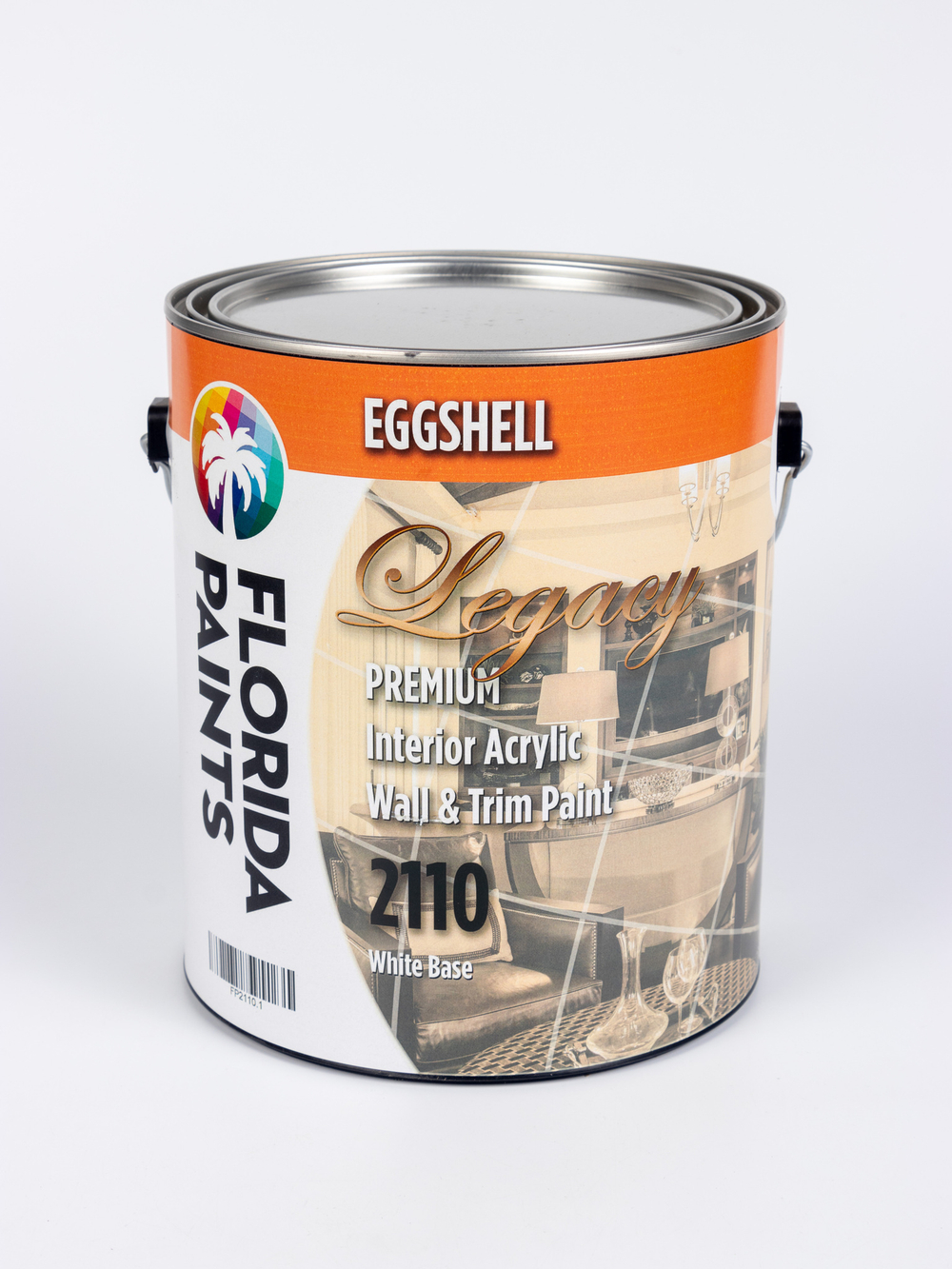 Florida Paints Legacy Premium 100% Acrylic Wall & Trim Eggshell
