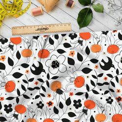 Ткань флис весенний сочный букет цветов