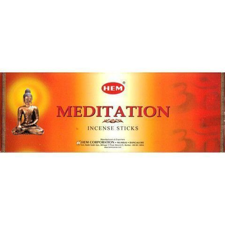HEM Meditation шестигранник Благовоние Медитация (цветы рудракши, малики, лотоса и сандал)
