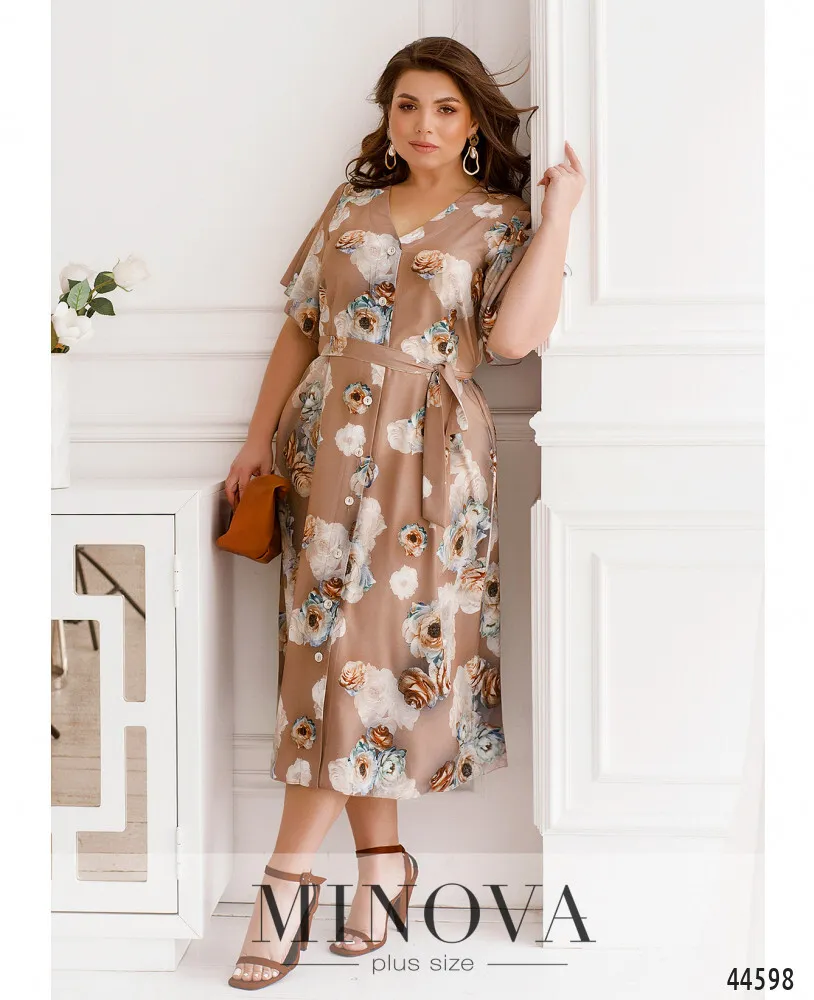 Платье 2246-капучино Minova