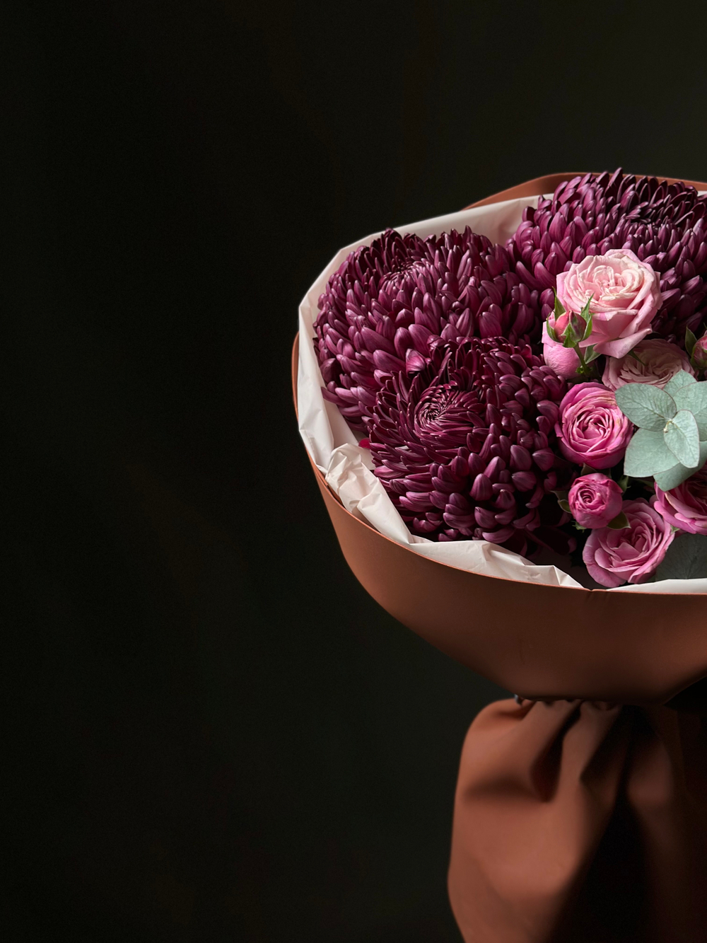 Сборный букет «Мисти бигуди»