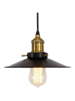 Потолочный светильник EDM 32106 Чёрный 60 W Vintage