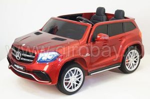 Детский электромобиль River Toys MERCEDES-BENZ GLS63 4WD красный