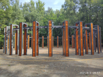 Качели многоместные
