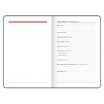 Ежедневник датированный 2023 А5 138x213 мм BRAUBERG "Select", балакрон, розовый, 114061