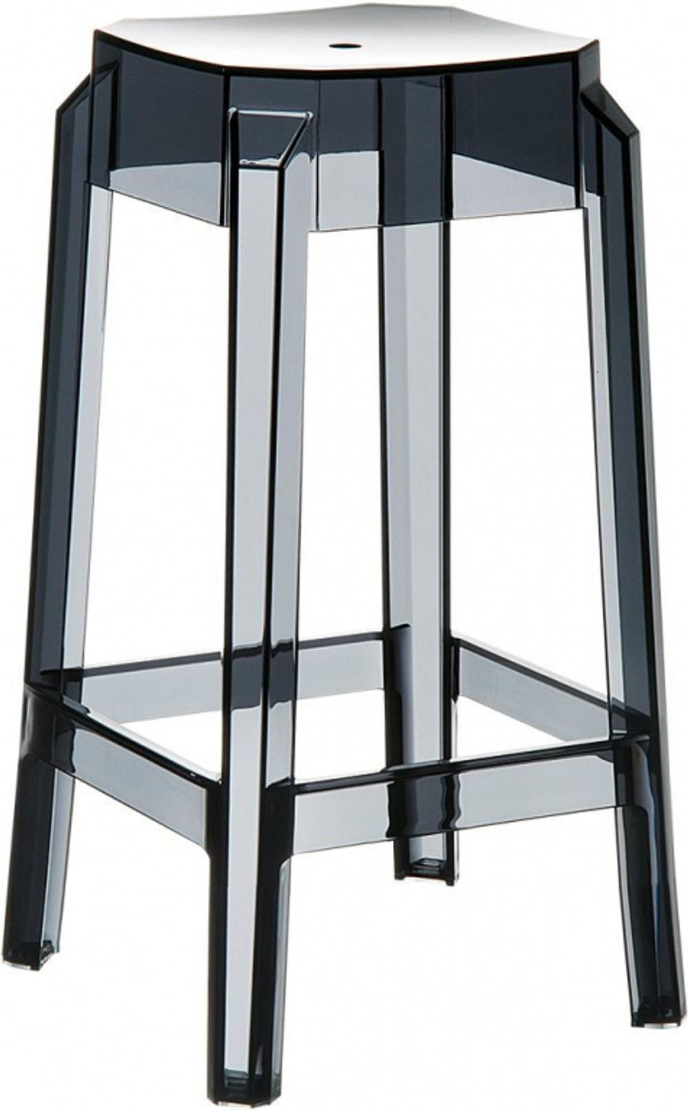 Табурет прозрачный полубарный Fox 65