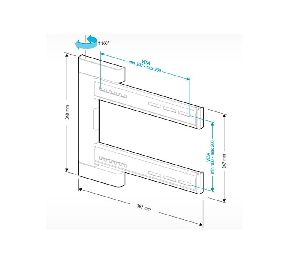 Кронштейн HOLDER LEDS-7013 BL