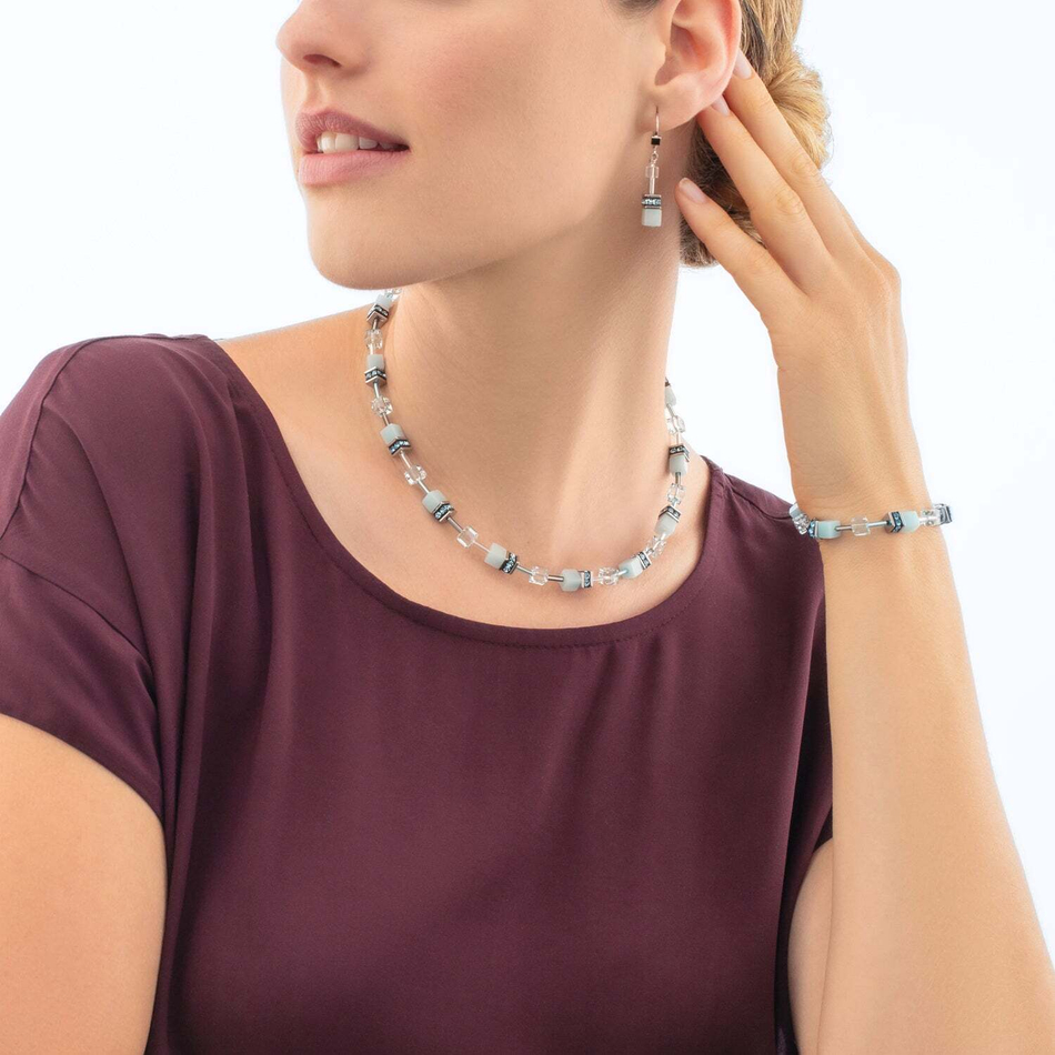 Серьги Coeur de Lion Light Aqua 4020/20-2020