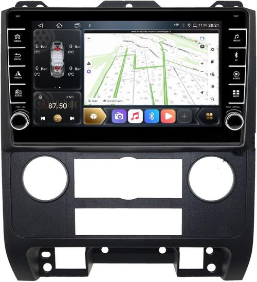 Магнитола для Ford F-150 2009-2014 - Kuberg SF-9014 (кнопки и крутилки), Android 12, Быстрая, CarPlay, 4G SIM-слот