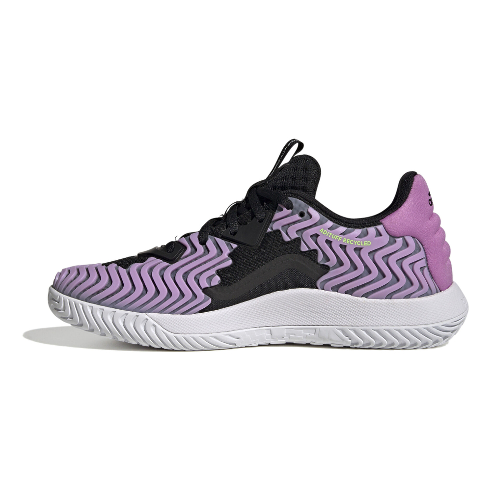 Мужские теннисные кроссовки adidas SoleMatch Control All Court Shoe Men - Black, Neon Green