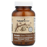 NaturaNectar, Brown Bee Propolis, 60 вегетарианских капсул