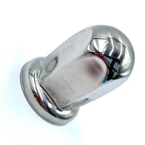 Колпачки на на автомобильную гайку/болт колеса 32мм. Без лого, высокие. Нержавеющая сталь. 5 штук в комплекте