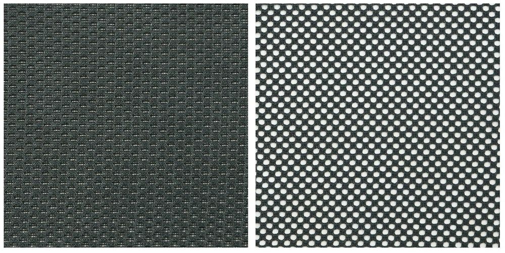 Кресло офисное МЕТТА "К-3" хром, ткань-сетка, сиденье и спинка регулируемые, темно-серое