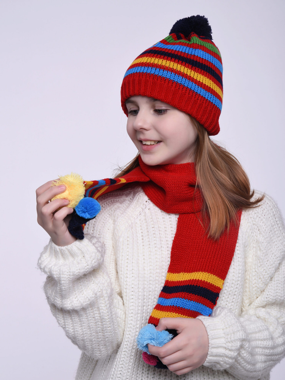 Комплект детский (Шапка+Шарф)