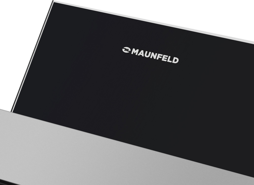 Кухонная вытяжка MAUNFELD Bridge Line 50 черный\вставка сатин фото 6