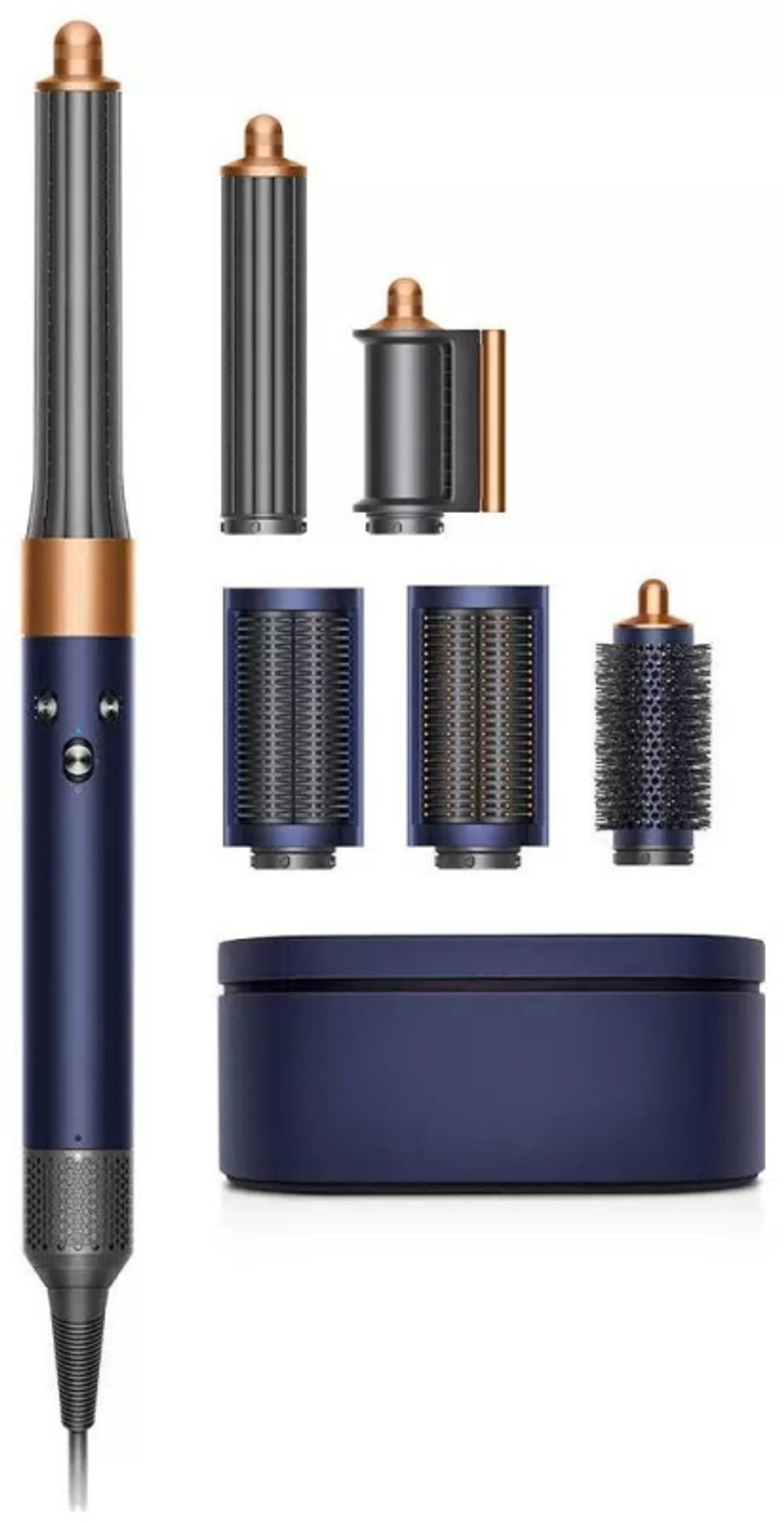 Стайлер Dyson Airwrap HS05 Complete Long, синий+медь (395884-01)