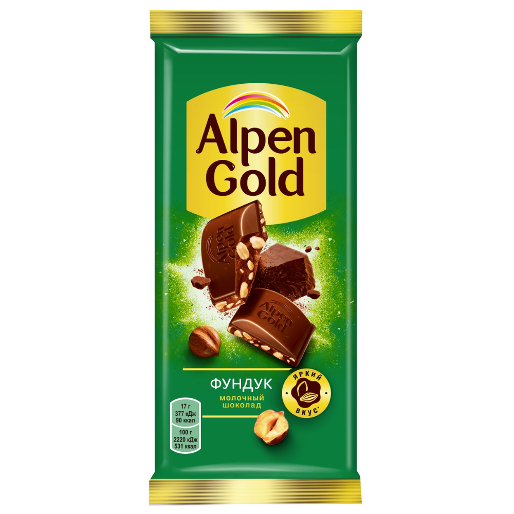 Шоколад Alpen Gold Фундук 80гр