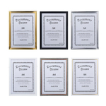 Фоторамка, A4 (21x29,7 см), пластик, 6 дизайнов