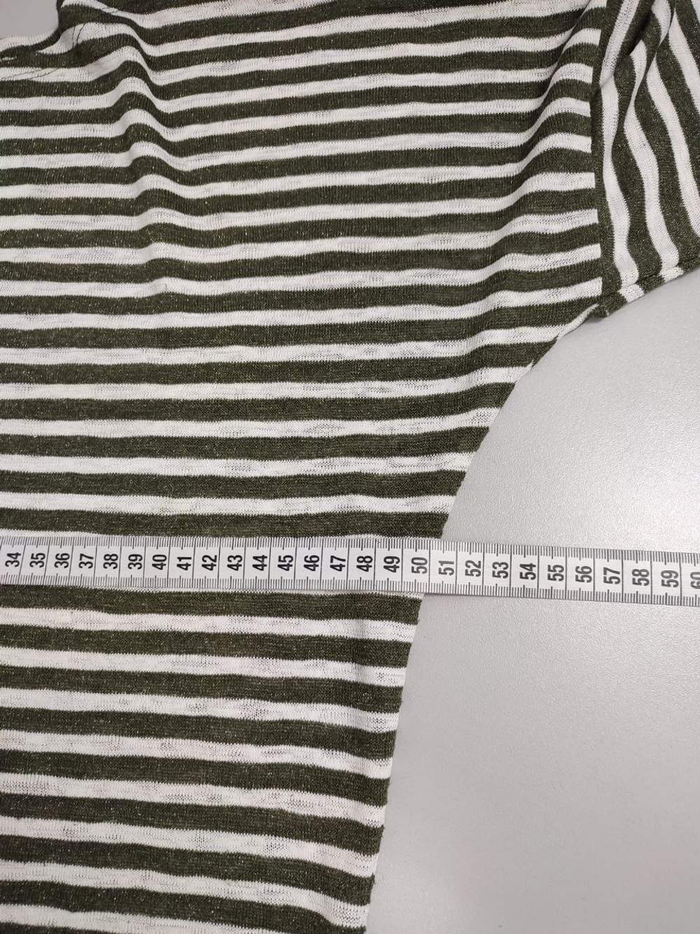 Лонг Classic-T в полоску 42 размер