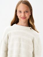 Джемпер для девочки AT1263 молочный