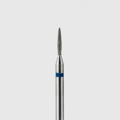 Фреза Алмазная Пламя 14 мм, синяя КМИЗ