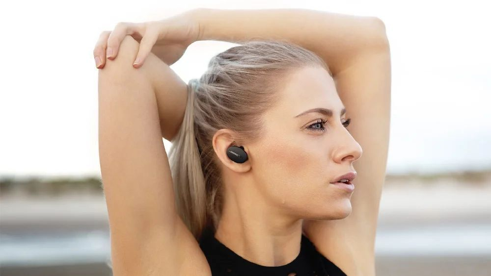 Беспроводные наушники Bose SPORT EARBUDS Baltic Blue