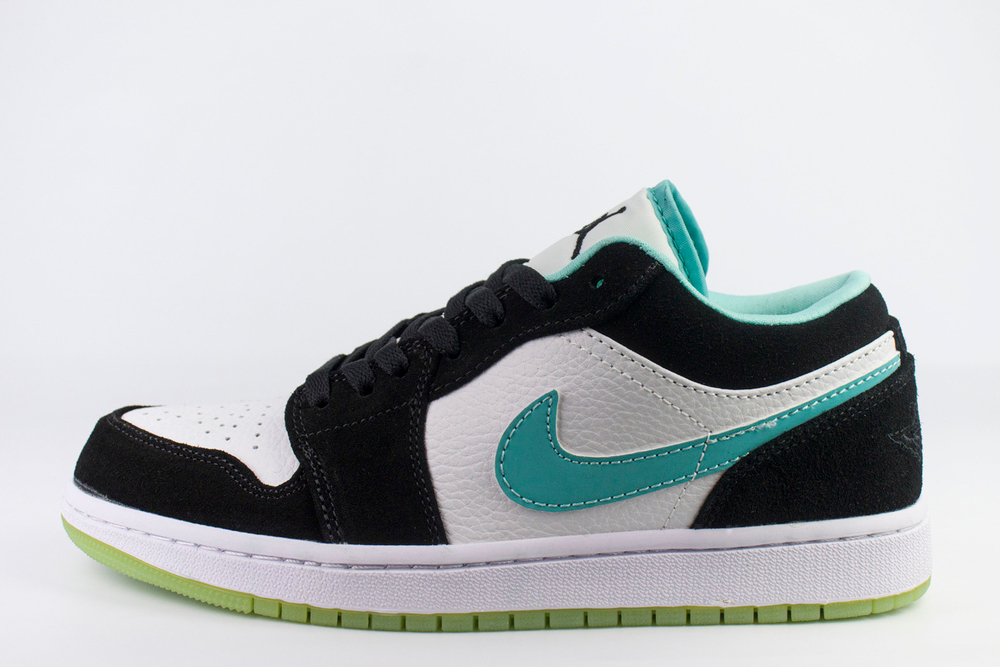 Кроссовки Nike Air Jordan 1 Low Wmns Wh. / Black / Mint