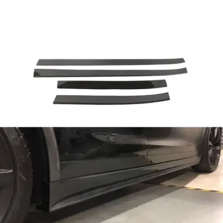 Карбоновые молдинги дверей для Tesla Model X 2016-2018 Тесла