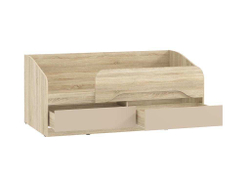 НМ 041.54 кровать Акварель Дуб Сонома/Капучино