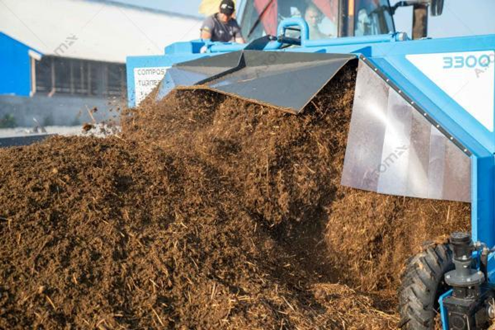 Ворошитель для получения компоста 3,3 м - AТOM 3300