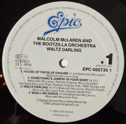 Винтажная виниловая пластинка LP Malcolm McLaren And The Bootzilla Orchestra Waltz Darling (Holland 1989)