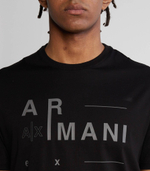 футболка Armani Exchange - черный(3RZTFC ZJ9AZ)