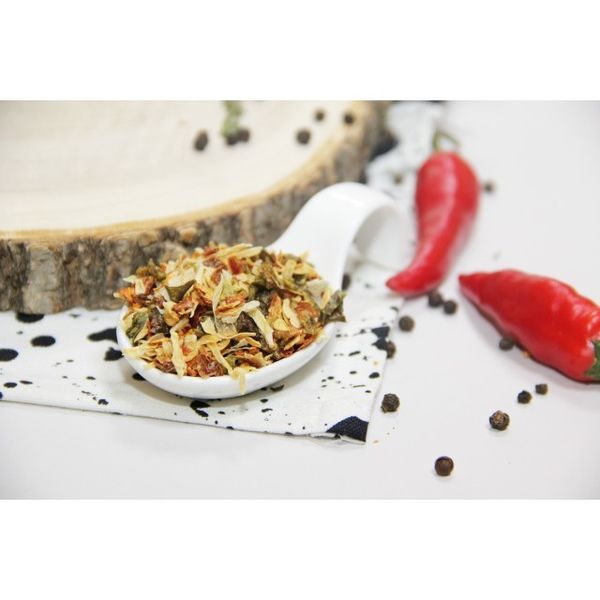 Декоративная смесь из сушеных овощей и зелени 