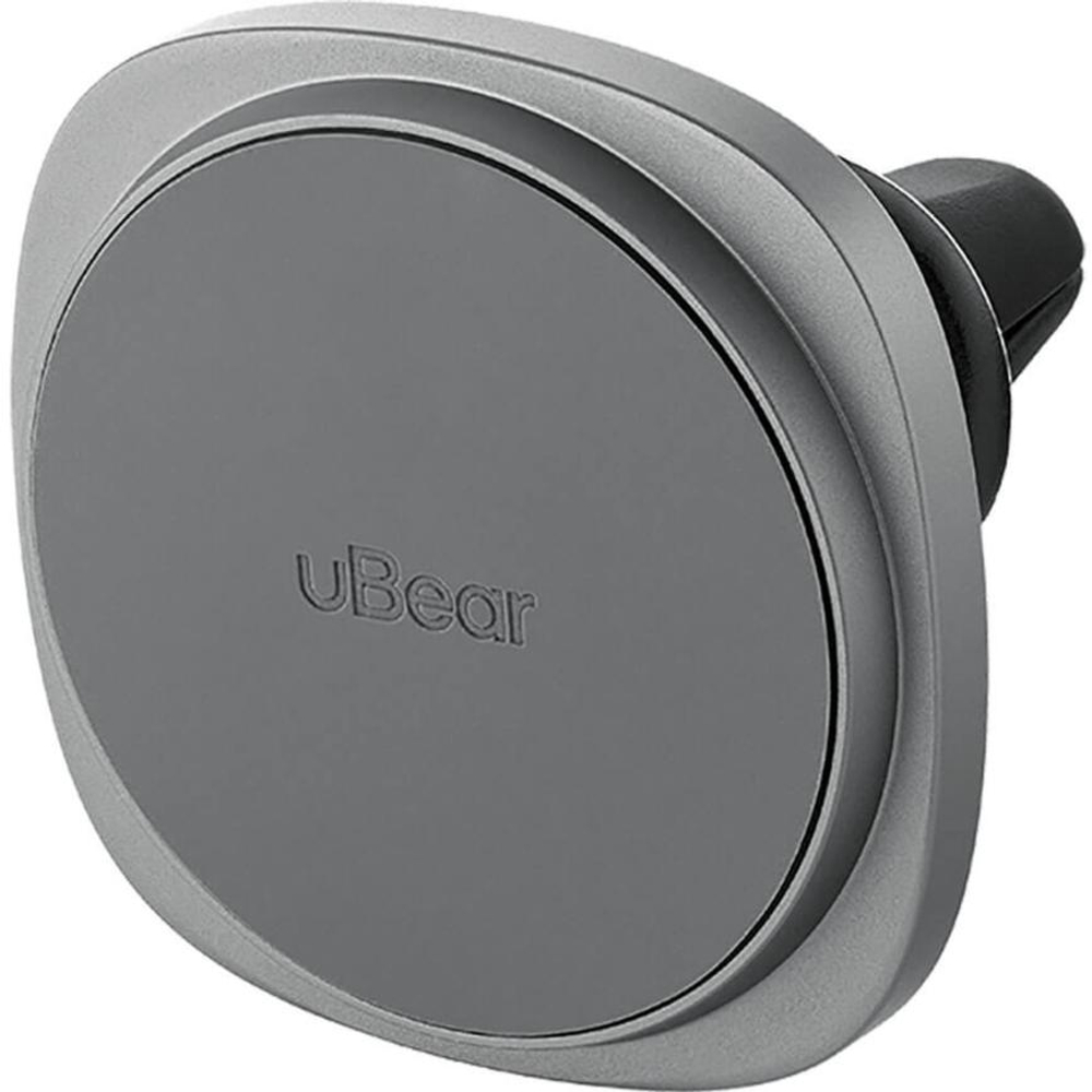 Автомобильный держатель MagSafe с беспроводной зарядкой uBear Way (Qi2) Беспроводная зарядка: Qi 15 Вт. Сертификация Qi2. Устанавливается на вентиляционную решётку
