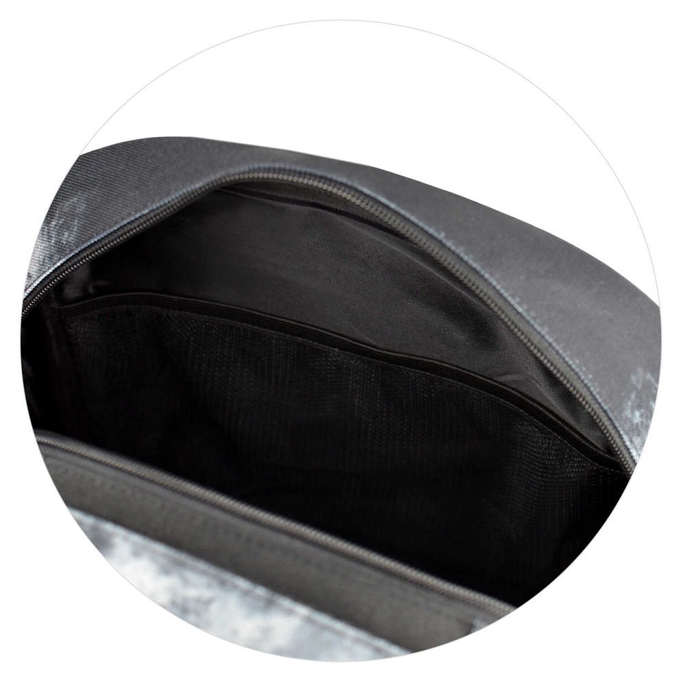 Ранец школьный, Феникс+, 27,5x37,5x14,5 см, полиэстер, ЭВА-панель, сублимационная печать, цветной светоотражающий рант, 1 отделение (-я)