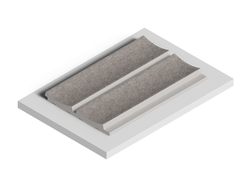 Стеновая панель HiWood декорированная, 270x12 см