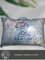 Подушка Самсон пухоперовая 30% пух, 70% перо, чехол тик 50*70