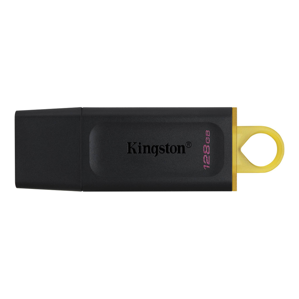 Флеш Диск Kingston 128GB DataTraveler Exodia DTX/128GB USB3.2 черный/желтый (740617309928)