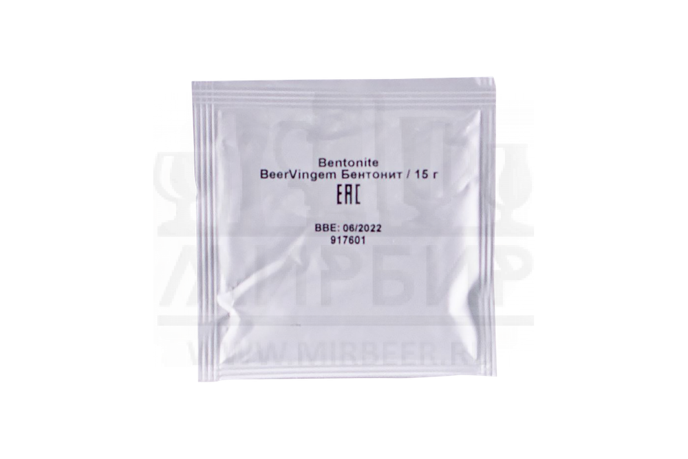 Осветлитель Beervingem "Бентонит", 15 г