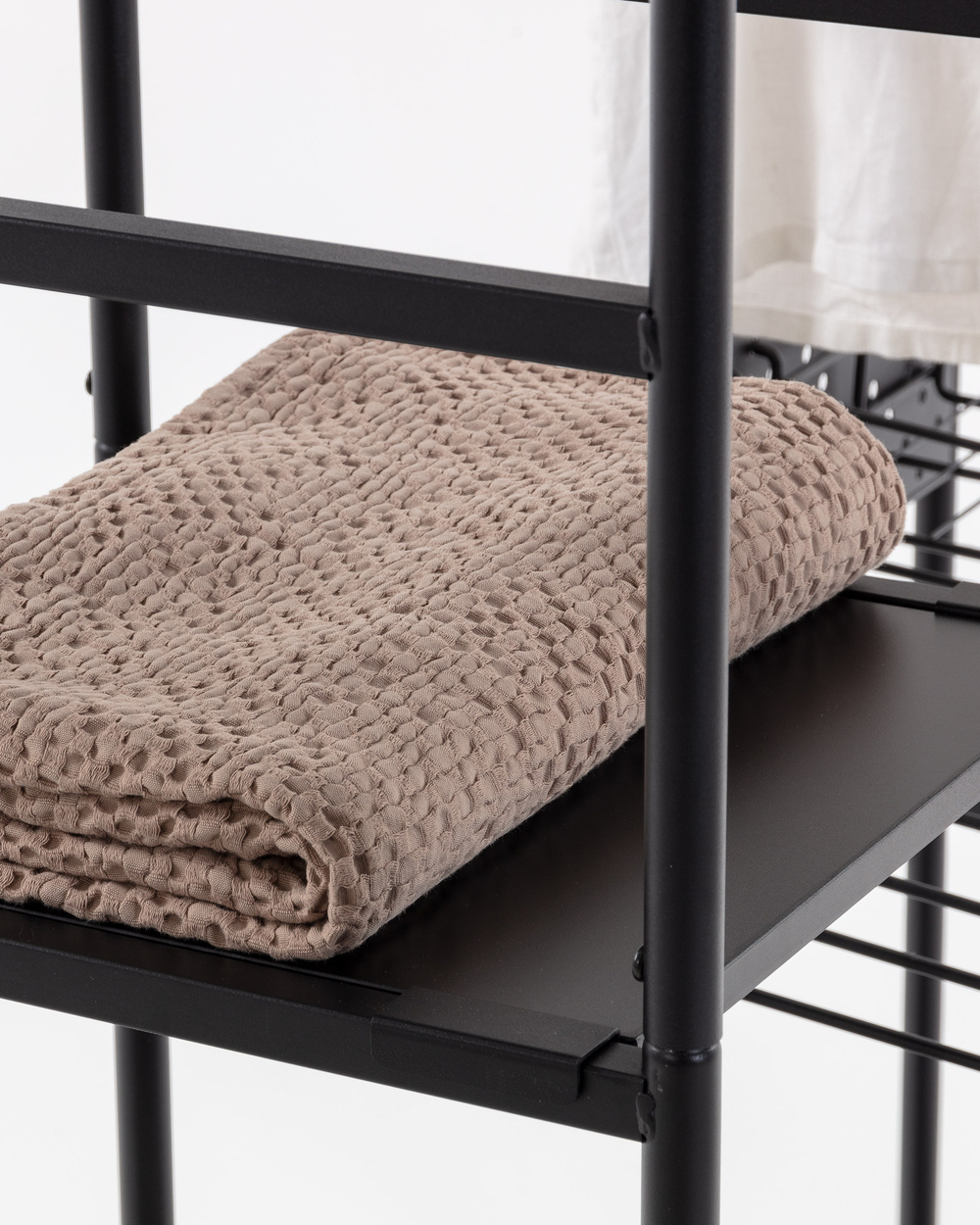 Стеллаж Storn 120x164,5 черный металл