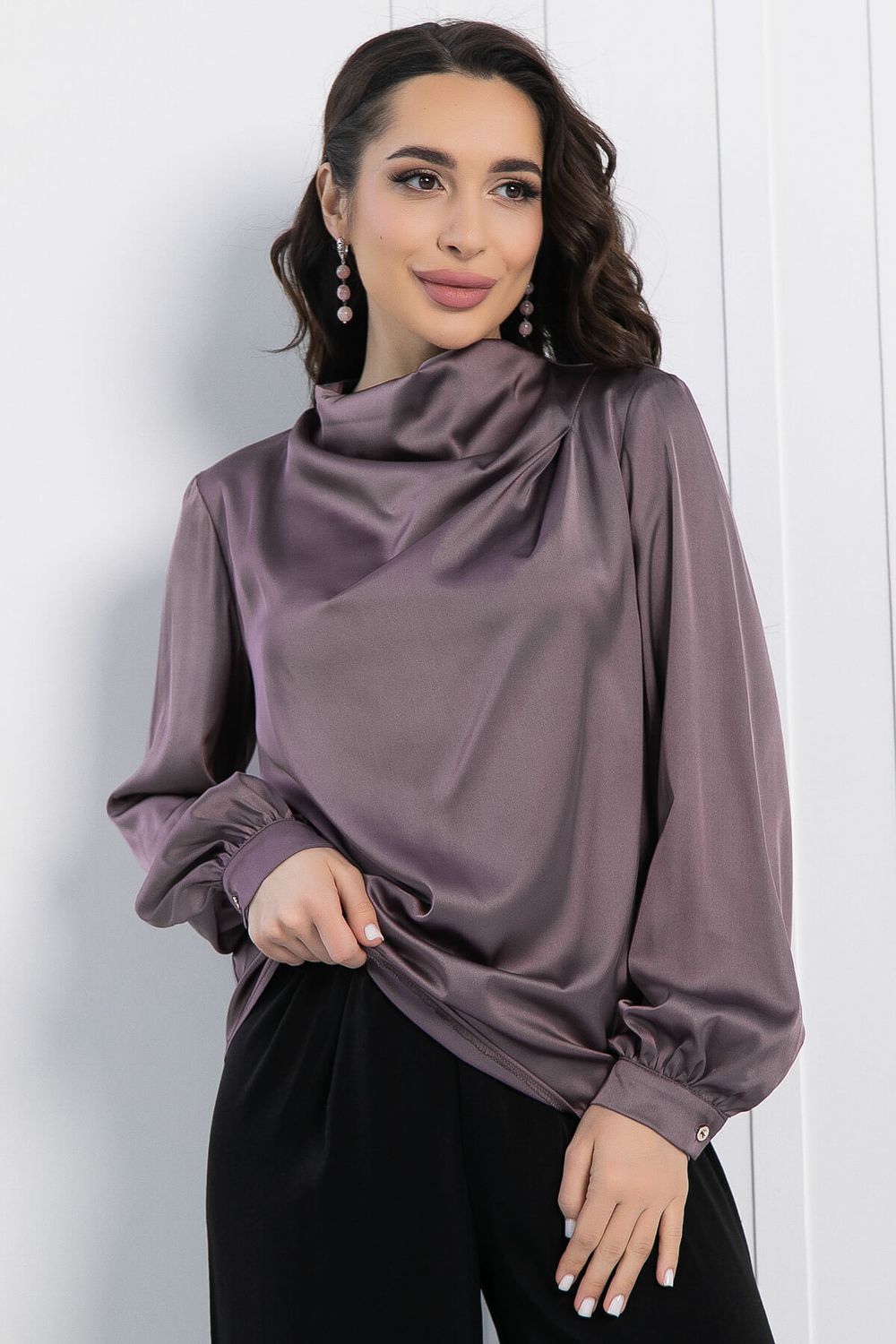 Блуза Магия успеха (сиреневая) Б13035-16М LT Collection