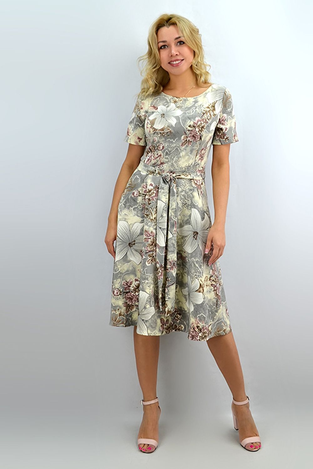 С-0219 Платье миди