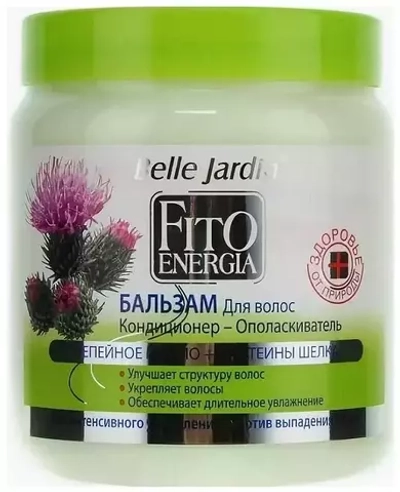 B.J. Fito Energia Vegan Бальзам+кондиционер для волос РЕПЕЙНОЕ МАСЛО+ФИТО ПРОТЕИНЫ 450мл*16