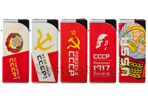Зажигалки Турбо Панда СССР 018-16 (25шт*40бл)